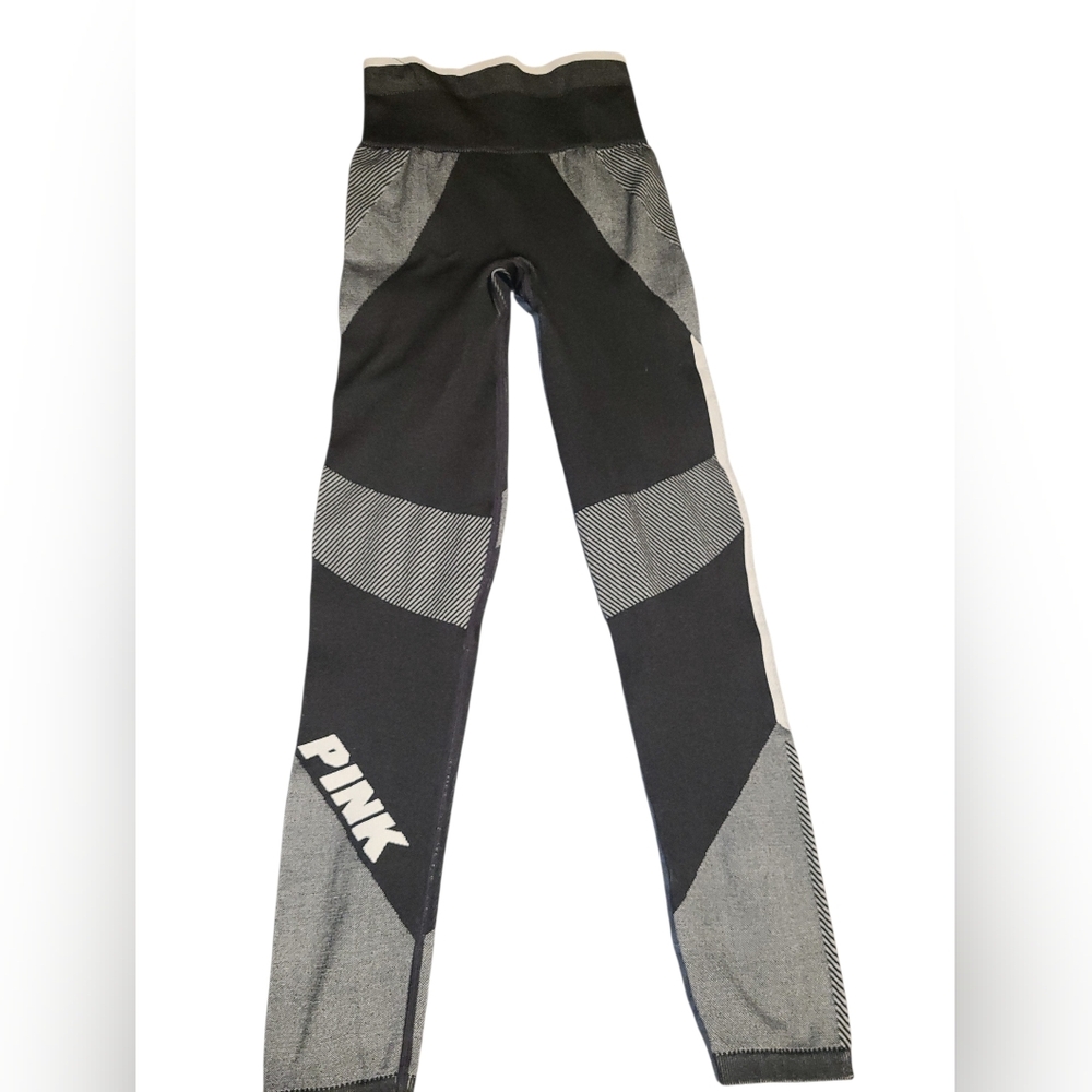PINK VICTORIA'S SECRET LEGGINGS SIZE XS